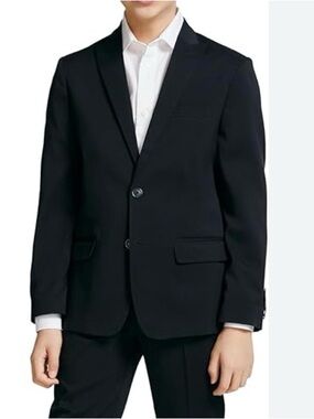 Calvin Klein boys black blazer Size 8
